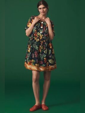 Rachel Antonoff Howard Cotton Silk Mini
Babydoll Dress | Anthropologie XSP